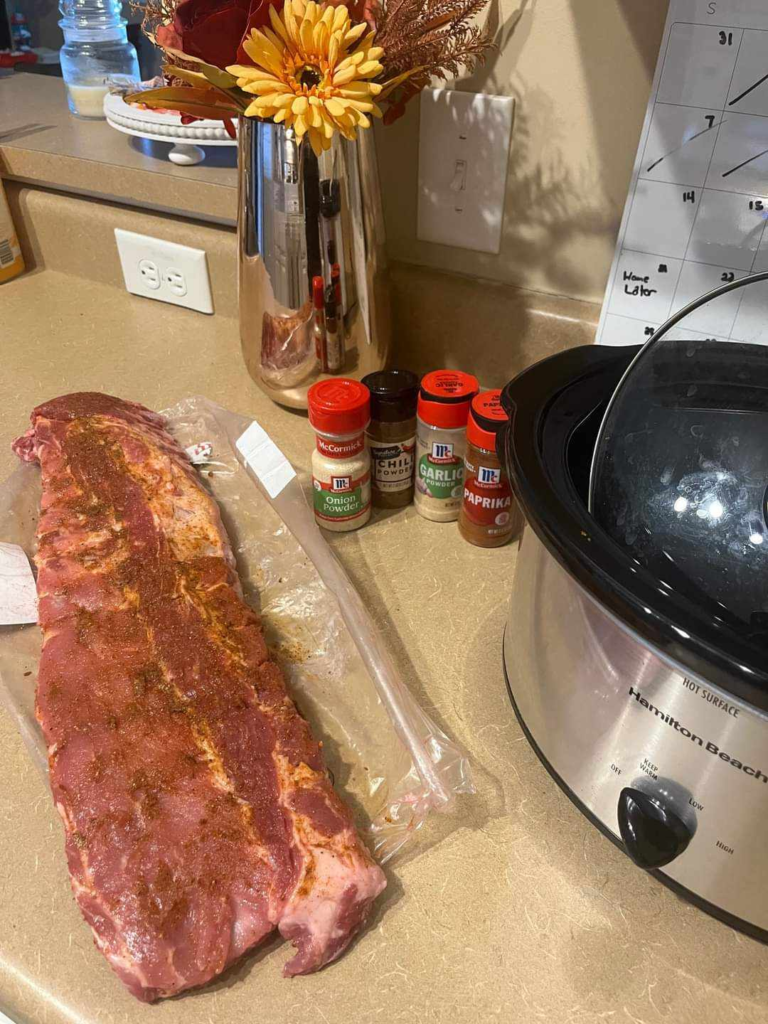 Slow Cooker Pork Ribs 